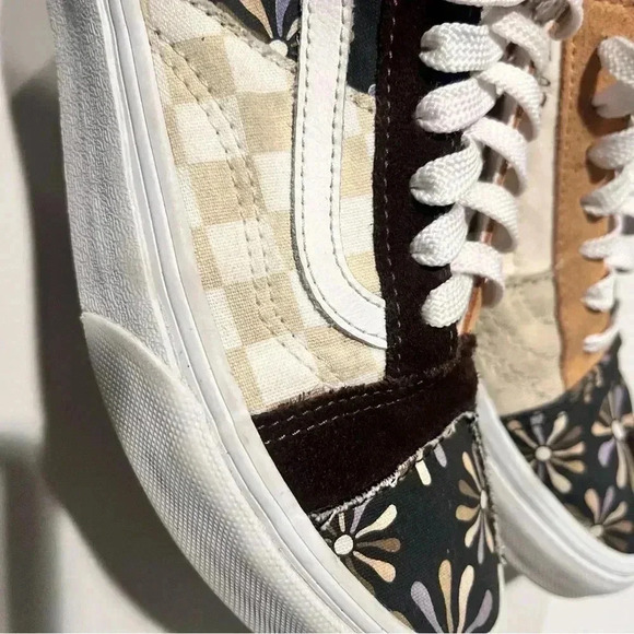 Urban outfitters Vans Old Skool Divine‎ Patchwork Sneaker womens 7 mens 5.5 - Picture 9 of 10